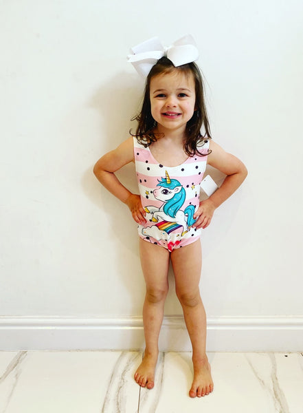 Unicorn Swimming Costume