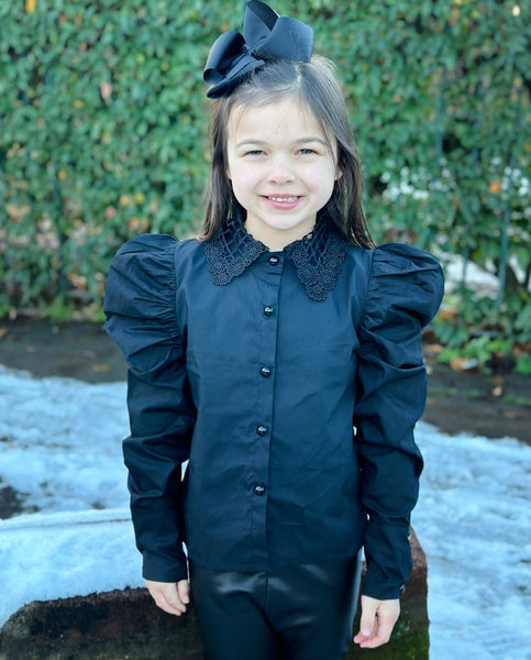Black Loretta Shirt