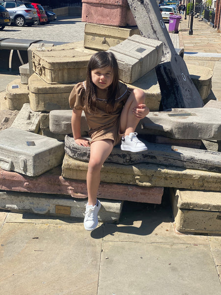 Camel Vayda Shorts Set