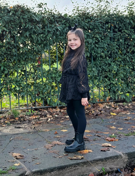 Black Riva Shorts Set