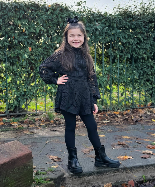 Black Riva Shorts Set