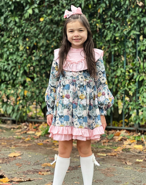 Miranda Girls Flower Print Dress 0237