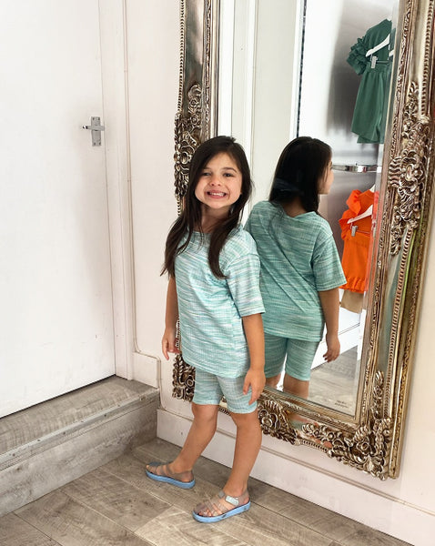 Mint Eudora Shorts Set