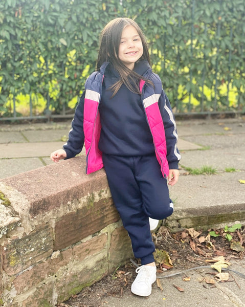 Navy Kehlani Tracksuit & Gilet