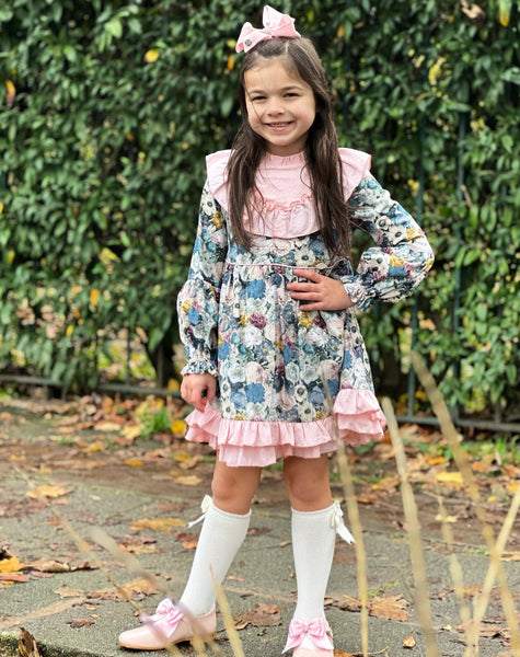 Miranda Girls Flower Print Dress 0237