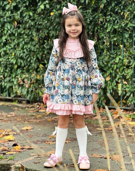 Miranda Girls Flower Print Dress 0237