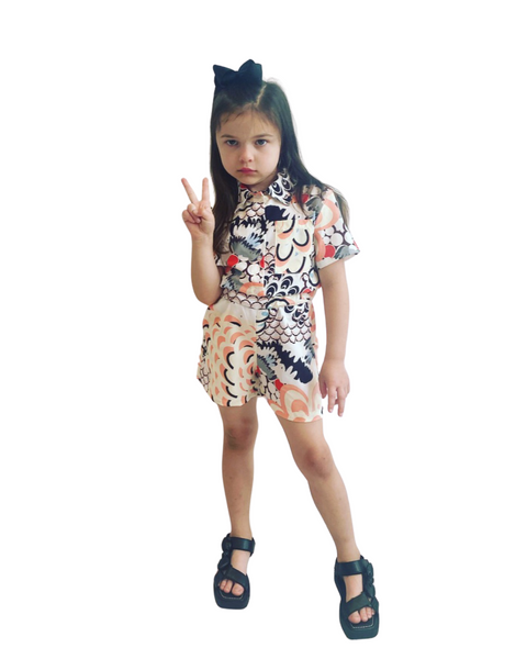 Pink Paloma Playsuit