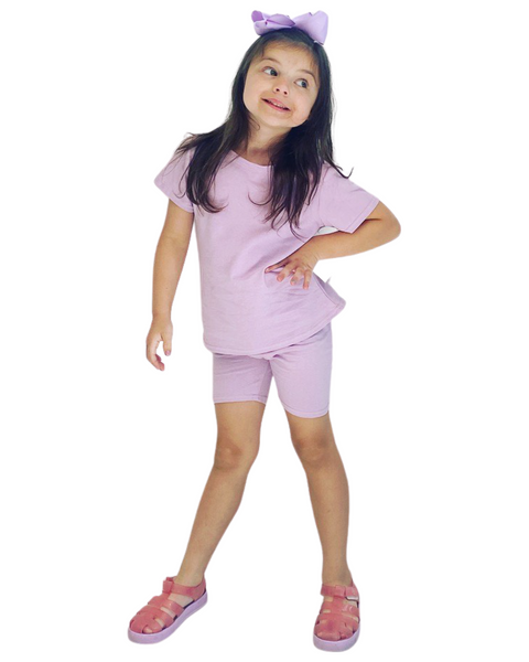 Lilac Lacey Shorts Set NO EXCHANGE/NO RETURN