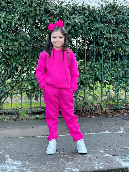Pink Denver Hooded Tracksuit
