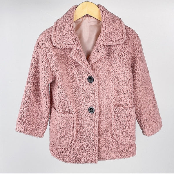 Pink Mariene Teddy Coat