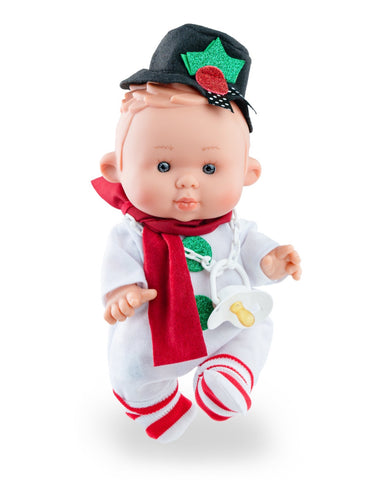 Pepotes Spanish Snowman Boy Doll