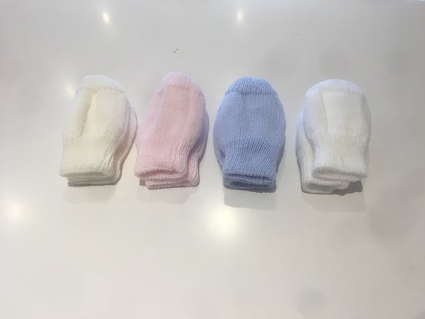 Double Thickness Baby Mitts