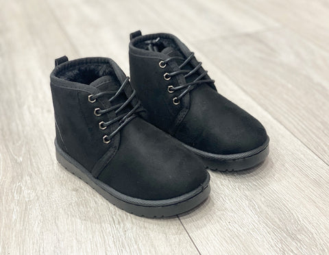 Black Averill Lace Boots