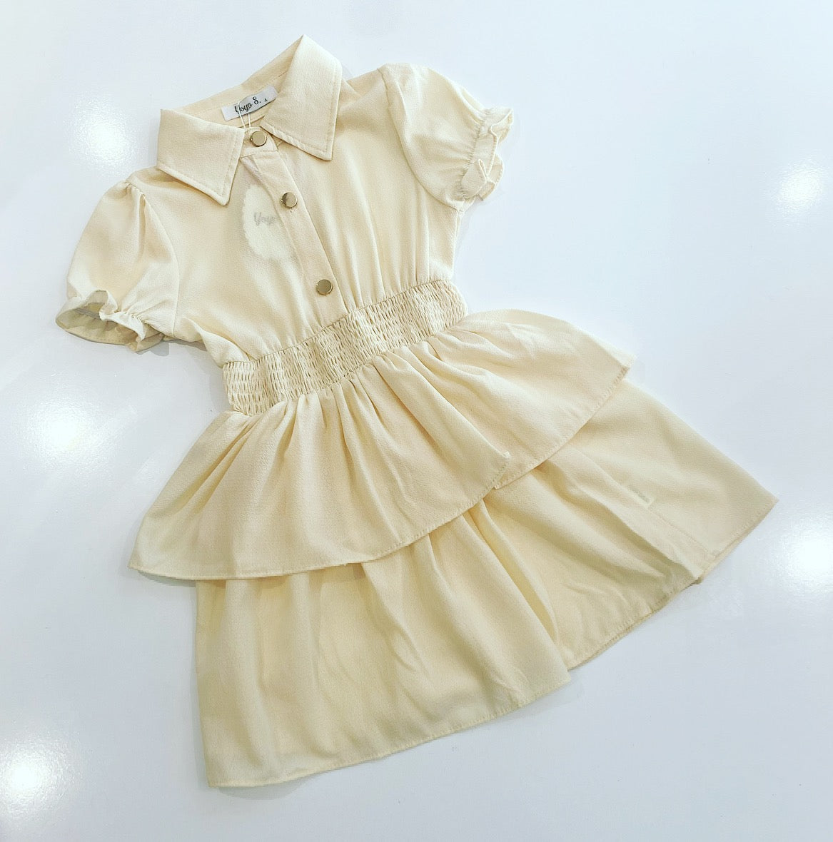 Cream Alesia Dress