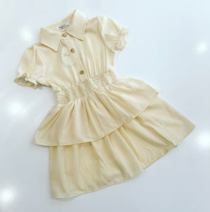 Cream Alesia Dress