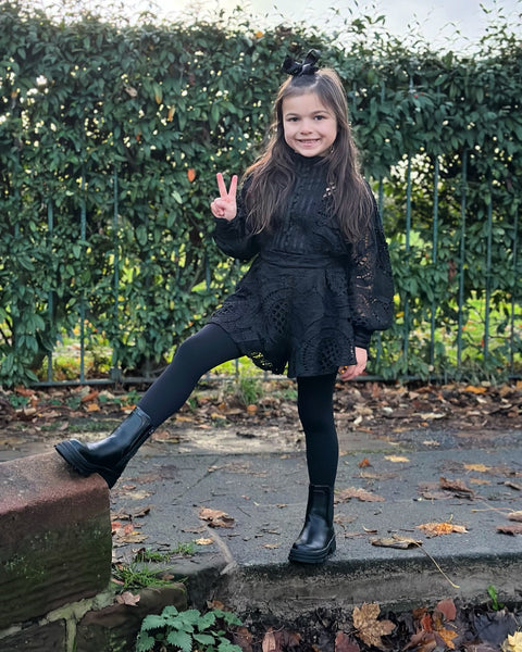 Black Riva Shorts Set