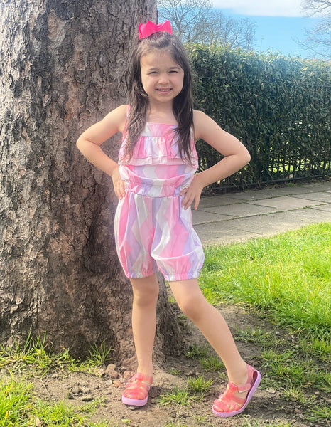 Pink Alexa Playsuit