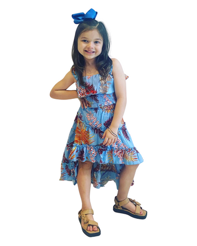 Blue Gianna Skirt Set