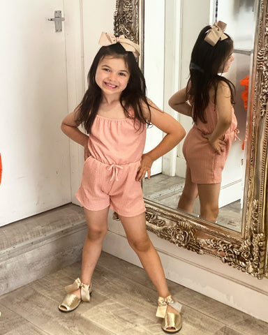 Pink Dahlia Playsuit