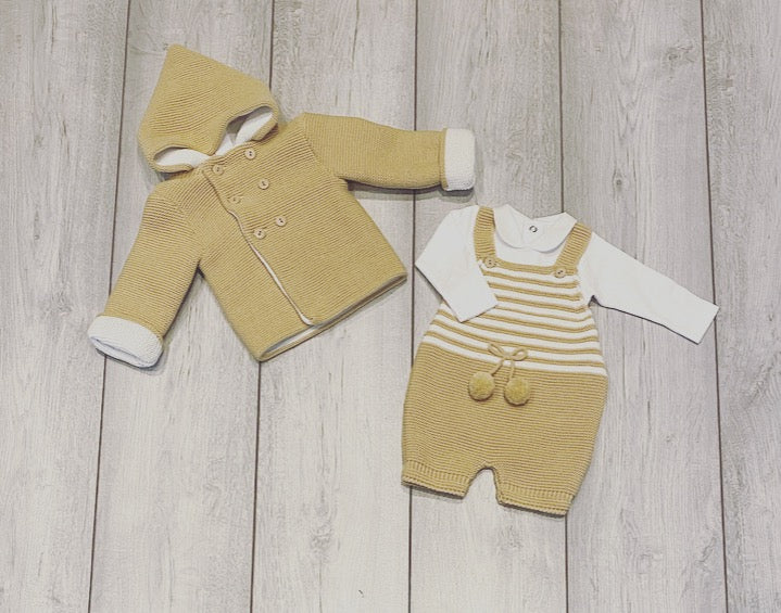 Beige Sancho 2 Piece Knitted Set