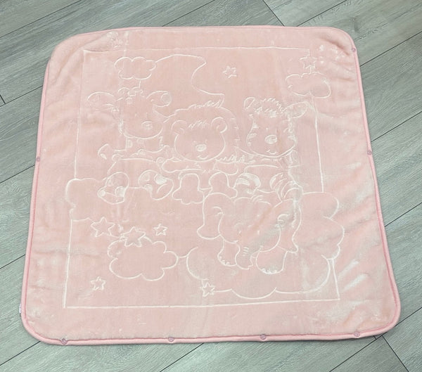 Pink Spanish Baby Sac Blanket