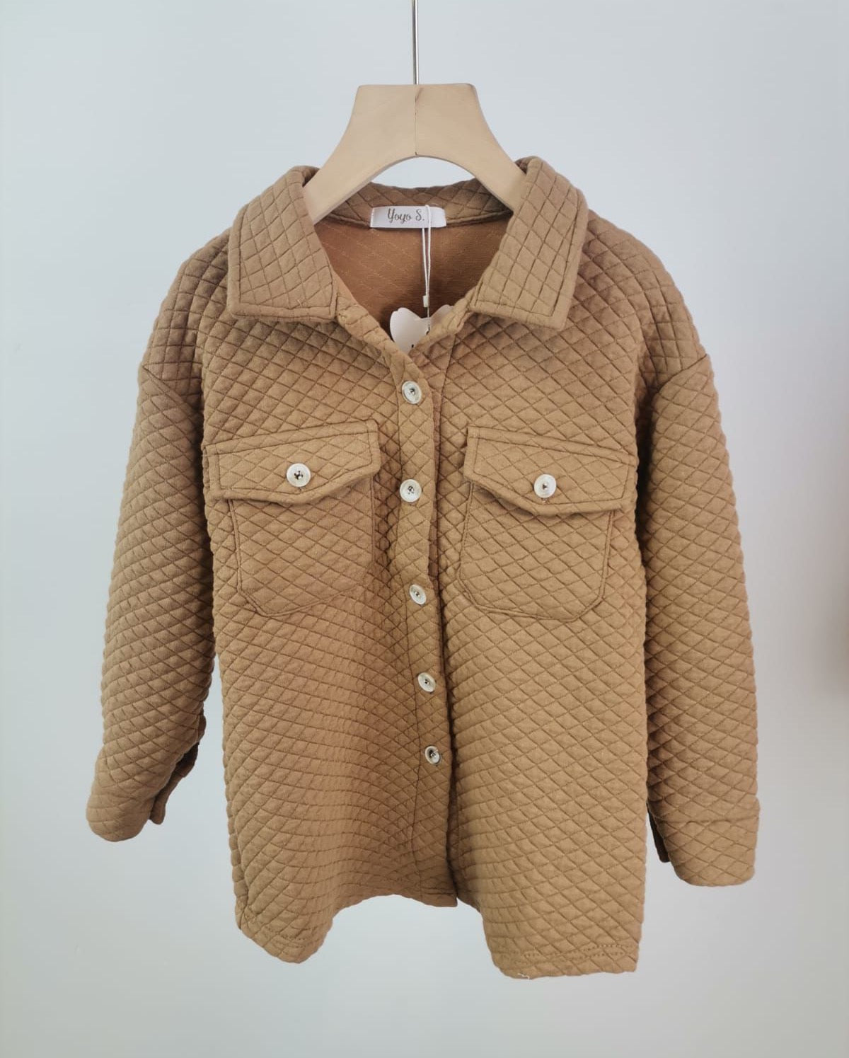 Beige Adriana Shacket