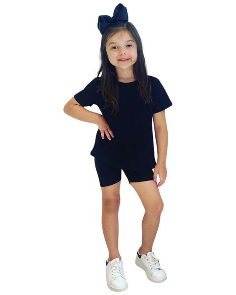 Black Lacey Shorts Set NO EXCHANGE/NO RETURN