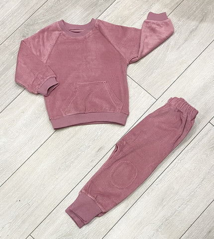 Pink Seraph Tracksuit (Terry Towelling)