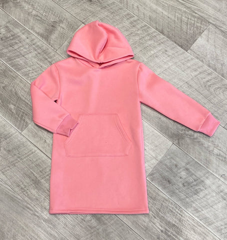 Pink Greta Hoodie Dress